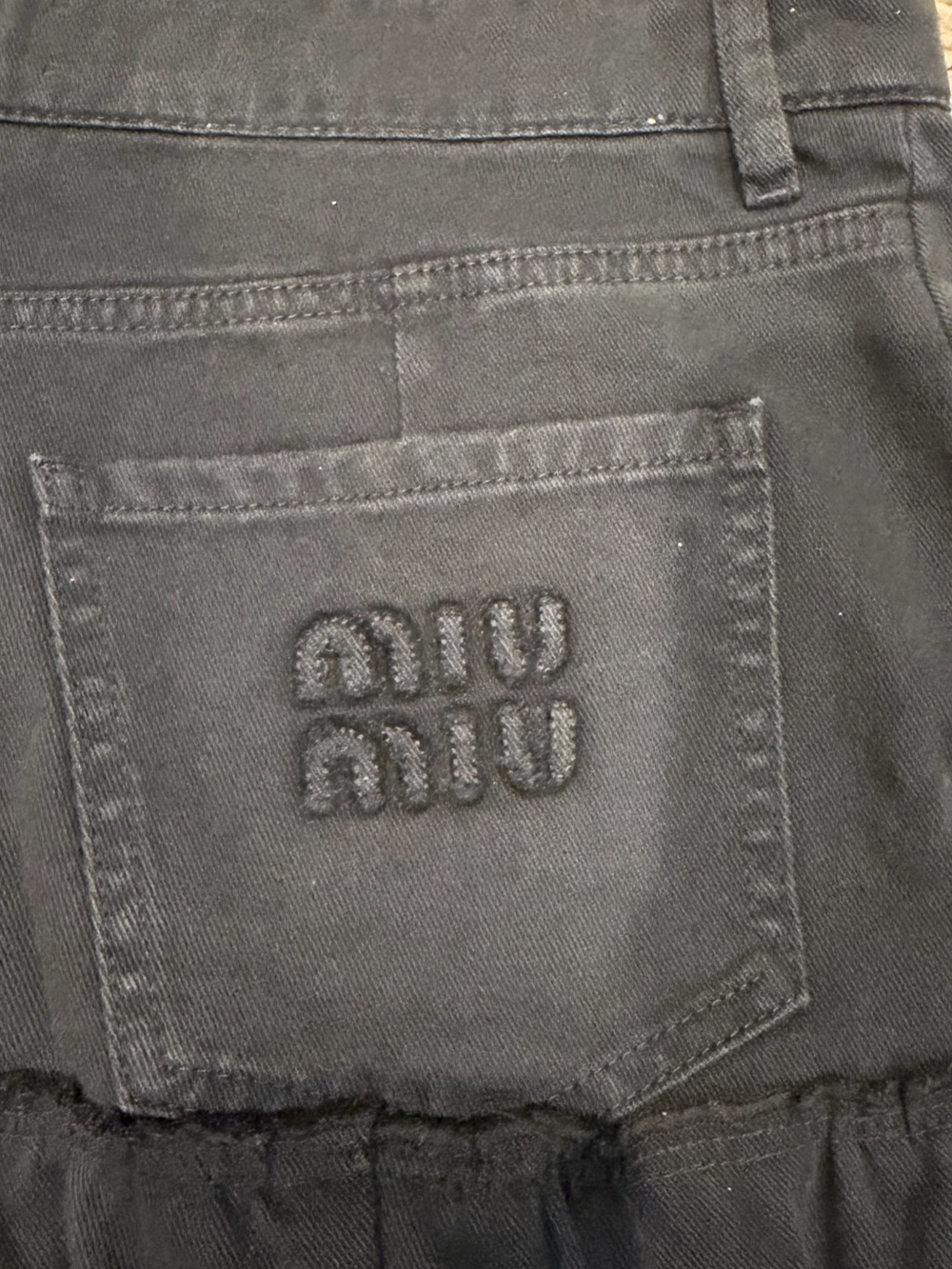 Miu Miu black skirt 🖤 size 44 - Picture 5 of 6